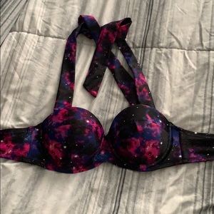 Hot Topic Galaxy Bathing Suit Top